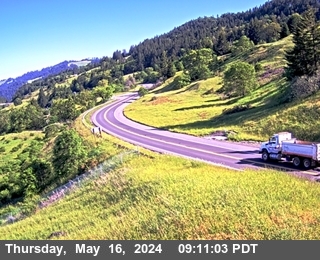 Berry Summit Vista Point webcam on State Route 299, Humboldt County in Northern California!
