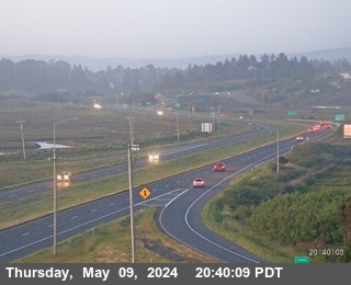 Spruce Point webcams on Highway 101, Humoldt County in Northern California.