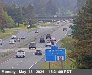 US Route 101 Cameras near Route 299 and the Mad River, Humboldt County in Northern California!