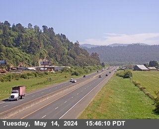 US Route 101 Cameras at Drake Hill Road near Fortuna, Humboldt County in Northern California!