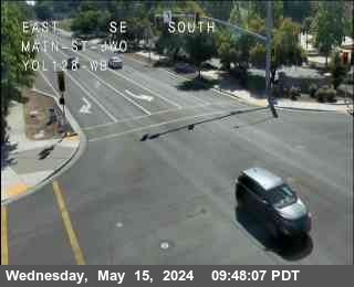 Traffic Cam Hwy 128 at Main St (Winters)