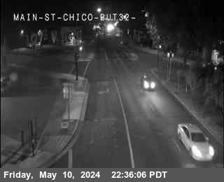 Traffic Cam Hwy 32 at Main St Chico