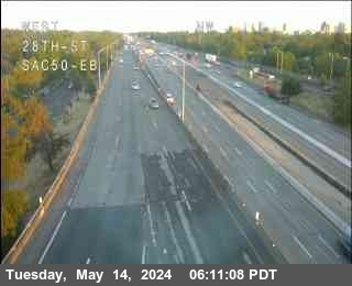 Traffic Cam Hwy 50 at 28th St