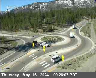 Traffic Cam Hwy 50 at Meyers