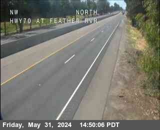 Traffic Cam Hwy 70 at Feather River