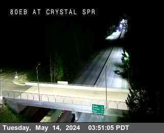 Traffic Cam Hwy 80 at Crystal Springs