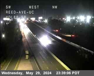 Traffic Cam Hwy 80 at Reed
