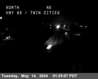 Traffic Cam Hwy 99 at Twin Cities