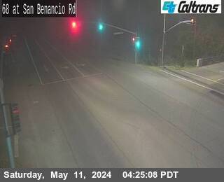 Traffic Cam SR-68 : San Benancio Road