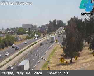 Traffic Cam FRE-99-AT SHAW AVE