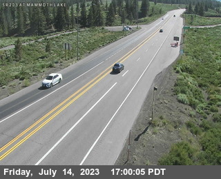 Traffic Cam SR-203 : Mammoth Mountain 1