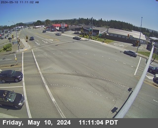 Timelapse image near DN-101: Northcrest - Looking North, Crescent City 0 minutes ago