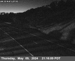 Timelapse image near SR-20 : West Of SR-29 - Looking West (C009), Upper Lake 0 minutes ago
