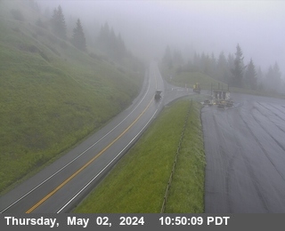 CalTrans Traffic Camera SR-299 : Berry Summit Vista Point - Looking East (C040) in Blue Lake