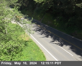 Timelapse image near US-101 : North Of Cushing Creek - Looking North (C017), Crescent City 0 minutes ago
