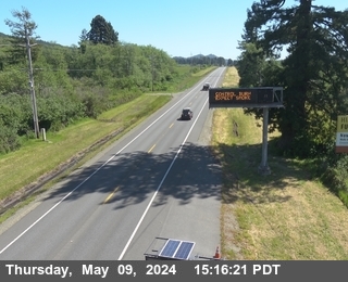 Timelapse image near US-101 : North Of SR-197 - Looking South (C015), Smith River 0 minutes ago