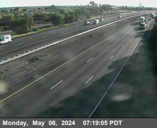 CalTrans Traffic Camera EB I-205 West of Tracy Blvd in Tracy
