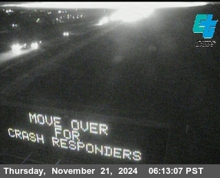 Traffic Camera Image from I-580 at EB I-580 Valpico Rd UC