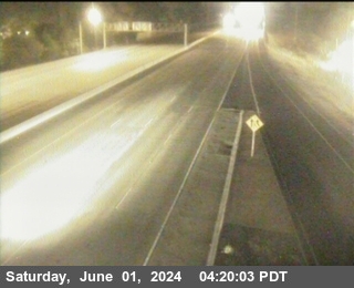 Traffic Camera Image from I-5 at NB I-5 March Lane