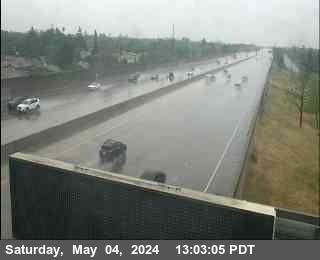 Image of a live traffic camera in San Joaquin County County.