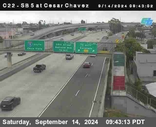 SB 5 at Cesar E Chaves Prkwy