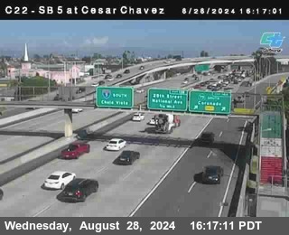 SB 5 at Cesar E Chaves Prkwy