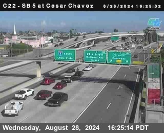 SB 5 at Cesar E Chaves Prkwy