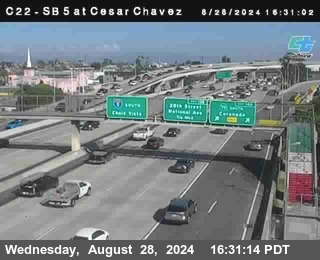 SB 5 at Cesar E Chaves Prkwy