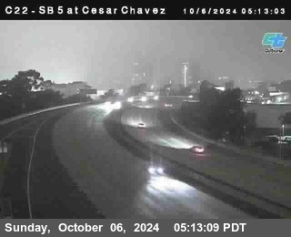 SB 5 at Cesar E Chaves Prkwy