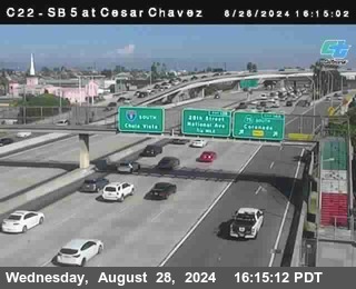 SB 5 at Cesar E Chaves Prkwy