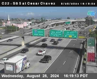 SB 5 at Cesar E Chaves Prkwy