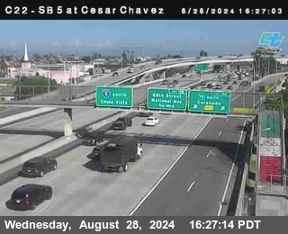 SB 5 at Cesar E Chaves Prkwy