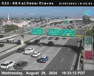 SB 5 at Cesar E Chaves Prkwy