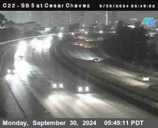 SB 5 at Cesar E Chaves Prkwy