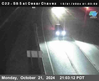 SB 5 at Cesar E Chaves Prkwy