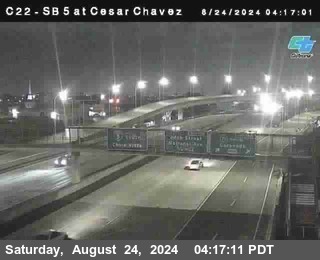 SB 5 at Cesar E Chaves Prkwy