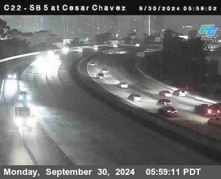 SB 5 at Cesar E Chaves Prkwy