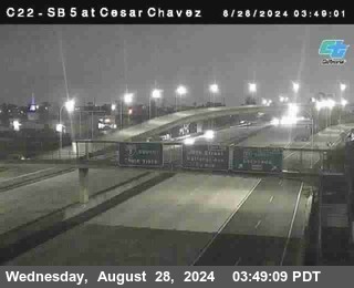 SB 5 at Cesar E Chaves Prkwy