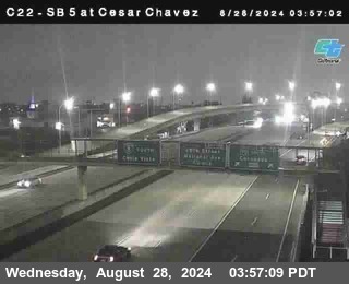 SB 5 at Cesar E Chaves Prkwy