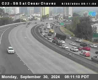 SB 5 at Cesar E Chaves Prkwy