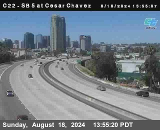 SB 5 at Cesar E Chaves Prkwy