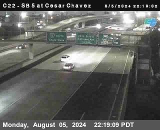 SB 5 at Cesar E Chaves Prkwy