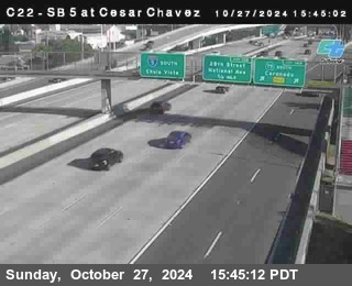 SB 5 at Cesar E Chaves Prkwy