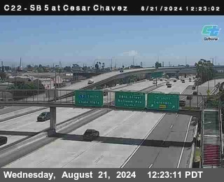 SB 5 at Cesar E Chaves Prkwy