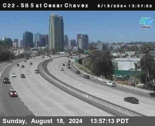 SB 5 at Cesar E Chaves Prkwy