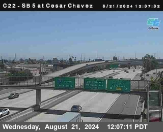 SB 5 at Cesar E Chaves Prkwy