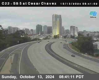 SB 5 at Cesar E Chaves Prkwy