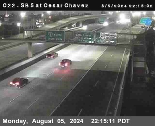 SB 5 at Cesar E Chaves Prkwy