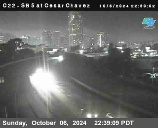 SB 5 at Cesar E Chaves Prkwy