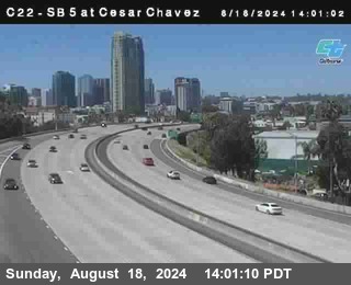 SB 5 at Cesar E Chaves Prkwy